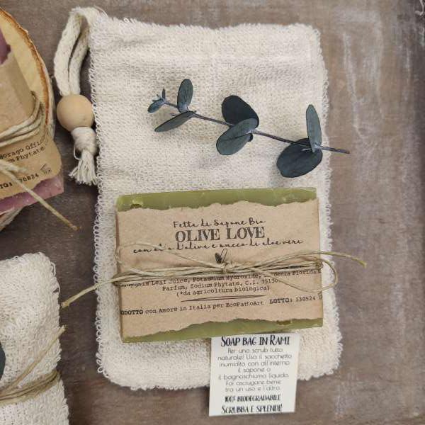 bomboniera sapone profumato fiori ecofattoart